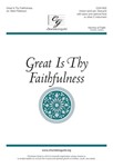 Great Is Thy Faithfulness