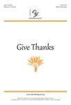 Give Thanks