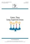 Come, Thou Long-Expected Jesus - SATB
