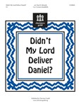 Didn't My Lord Deliver Daniel