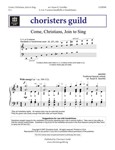 Come Christians Join To Sing