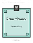 Remembrance  (Donna's Song)