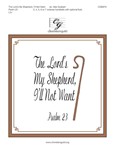 Lord's My Shepherd I'll Not Want - Psalm 23