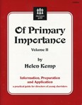 Of Primary Importance, Vol. II - Demo/Accomp CD