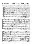 Unser keiner lebet ihm selber SWV 374 -Motette- (Nr. 6 aus "Geistliche Chormusik" (1648))