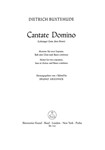 Cantate domino - Lobsinget Gott, dem Herrn BuxWV 12 -Motet-