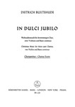 In dulci jubilo BuxWV 52 -Christmas Music-