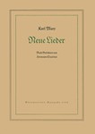 Neue Lieder nach Gedichten von Hermann Claudius op. 29 (1947)