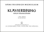 Klavierubung nach Volksliedern, Heft 2 -20 Stucke mit Übungen fur den Anfang-