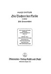 Die Tochter der Heide (Wasch dich, mein Schwesterchen) (2. Fassung aus "Morike-Chorliederbuch" op. 1