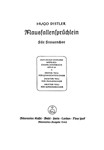 Mausfallenspruchlein (Kleine Gaste, kleines Haus) (aus "Morike-Chorliederbuch" op. 19)