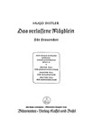 Das verlassene Magdlein (Fruh, wann die Hahne krahn) (aus "Morike-Chorliederbuch" op. 19)