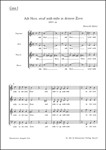 Psalms Of David #6 Choral Score