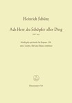 Ach Herr, du Schopfer aller Ding SWV 450 -Madrigale spirituale-