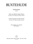 Herr, nun laSt du deinen Diener (Lord, be gracious to Thy servant) -Solokantate 10-