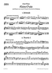 Kleine Suite nach Tanzen aus Leopold Mozarts Notenbuch fur Wolfgang