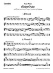 Kleine Suite nach Tanzen aus Leopold Mozarts Notenbuch fur Wolfgang