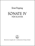 Sonate Nr. 4 (1945)