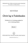 Christ lag in Todesbanden (1955) -Choralkantate- (Christ lay in grim death's prison)