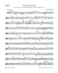 Ouverture fur two Cornes de chasse, two Oboen (Fagotte), Streicher und Basso continuo D-Dur TWV 55:D