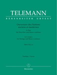 Ouverture des Nations anciens et modernes fur Streicher und Basso continuo G-Dur TWV 55:G4