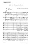 Lobe den Herrn, meine Seele -Kantate fur vier gemischte Stimmen, funfstimmiges Streichorchester und