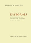 Pastorals (1951) -3 Satze fur 5 recorder und 4 andere Instrumente-