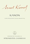Kanon fur Igor Strawinsky zum 80. Geburtstag (1962) -Igori, carissimo amico. zweistimmiger Kanon-