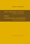 Two sacred songs (two geistliche Gesange) fur mittlere Stimme und Klavier op. 112 (1952/1959)