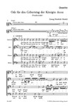 Ode for the Birthday of Queen Anne HWV 74