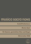 Musica spei (1968) -Bibeltexte fur Solostimme und Chor (4-10stimmig) mit 2 Sonaten fur Orgel. Zur Au