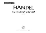 Concerto grosso B-Dur op. 3/1 HWV 312