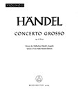Concerto grosso D major op. 3/6 HWV 317
