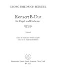 Organ Concerto B-flat major op. 7/1 HWV 306 -Concerto for Organ (Harpsichord) and Orchestra-