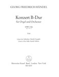 Organ Concerto B-flat major op. 7/1 HWV 306 -Concerto for Organ (Harpsichord) and Orchestra-