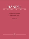 Nine German Arias HWV 202-210
