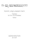 Kommt, singt unserem Herrn (1960/1964) -Psalmlied fur Chor und Kontrabass-