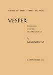 Magnificat "Meine Seele erhebt den Herren" -Teil 5- (aus "Vesper" (1962))