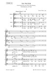 Da pacem (1964) -choral score 2-