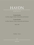 Concertante fur Oboe, Fagott, Violone, Violoncello und Orchester Hob. I:105