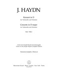 Concerto for Violoncello and Orchestra D major Hob. VIIb:2