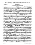 Complete Church Sonatas, Volume 2 - Five Sonatas for two Violins, Organ, Violoncello and Bass-