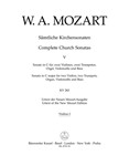Complete Church Sonatas, Volume 5 -Sonata C major K. 263 for two Violins, two Trumpets, Organ, Violo
