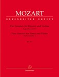 vier Sonatas for Violin and Piano -Early Sonatas I, K. 6-9- (Sonatas for Violin)