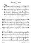 Missa C major K. 66 "Dominicus Mass"