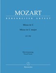 Missa C major K. 258
