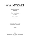 three Divertimenti for Strings K. 136-138 (125a-c)