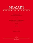 Concerto for Violin and Orchestra Nr. 1 B-flat major K. 207
