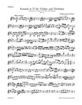 Concerto for Violin and Orchestra Nr. 2 D major K. 211