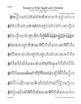Concerto for Bassoon and Orchestra B-flat major K. 191(186e)